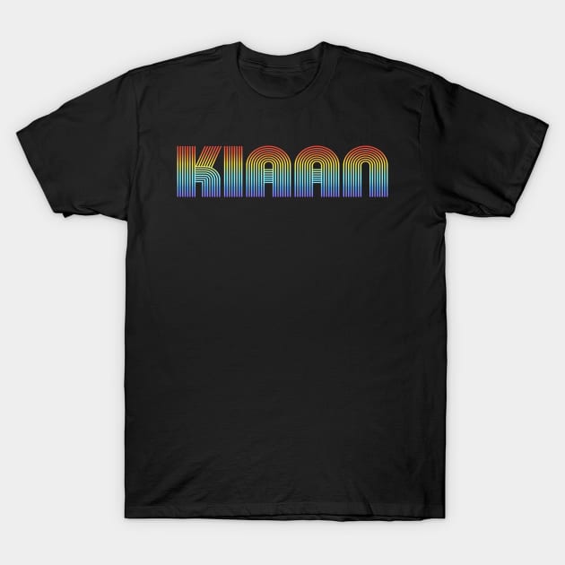 KIAAN Rainbow Style Family Name T-Shirt by Salimkaxdew